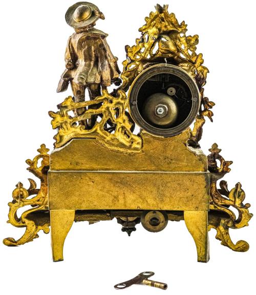 RELOJ DE SOBREMESA FRANCÉS DEL S.XIX