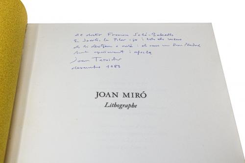 "JOAN MIRÓ LITHOGRAPHE III 1964-1969"