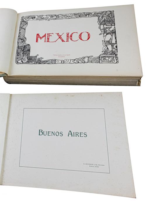 ALBUM DE FOTOS DE MEXICO Y ALBUM DE FOTOS DE BUENOS AIRES