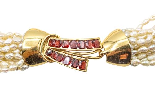 COLLAR DE PERLAS AÑOS 80
