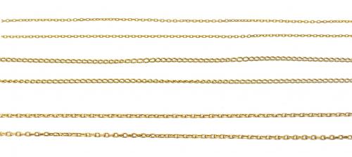 TRES CADENAS DE ORO