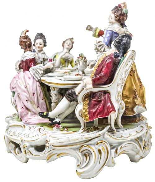 FIGURA EN PORCELANA ALEMANA DE MEISSEN PRIMER TERCIO S.XX