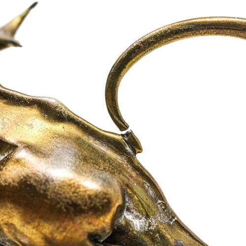 CANDELERO DE BRONCE CIRCA 1900