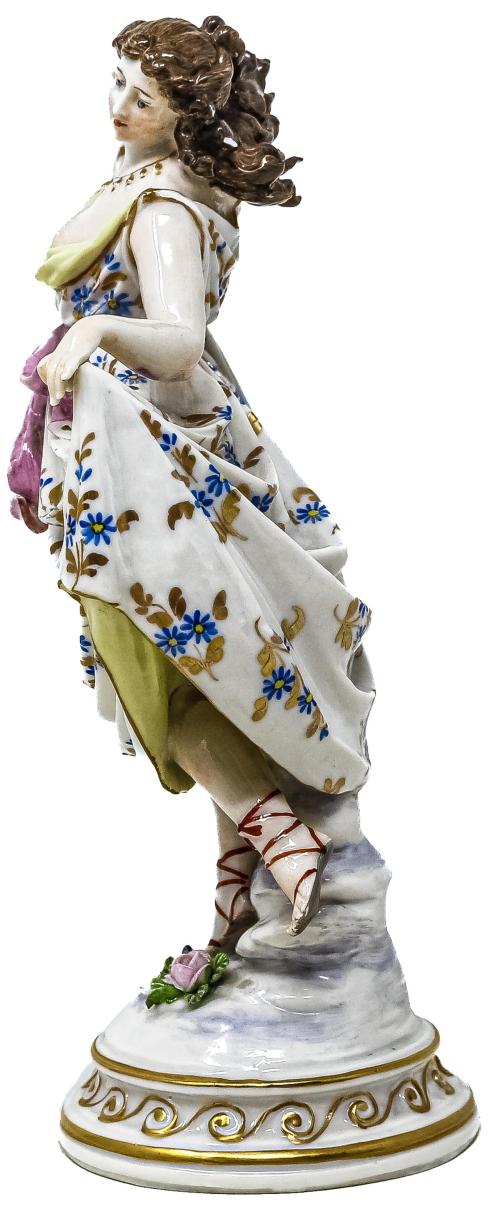 FIGURA EN PORCELANA ITALIANA DEL PRIMER TERCIO DE SIGLO XX