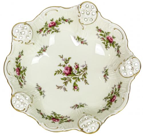 CENTRO DE MESA EN PORCELANA "ROSENTHAL" ÚLTIMO CUARTO S.XX