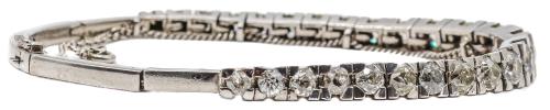 PULSERA CON DIAMANTES DE LOS AÑOS 30-40