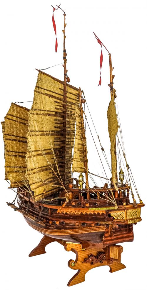 MAQUETA DE BARCO DE MEDIADOS DEL S.XX