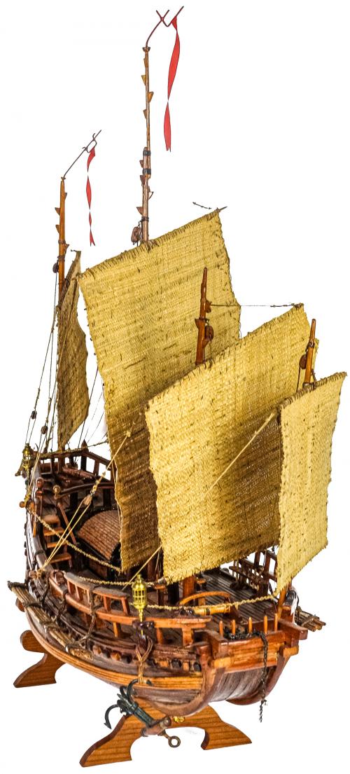 MAQUETA DE BARCO DE MEDIADOS DEL S.XX