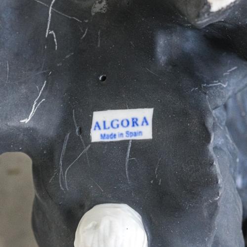 FIGURA EN PORCELANA DE "ALGORA" DEL ÚLTIMO CUARTO DEL S.XX