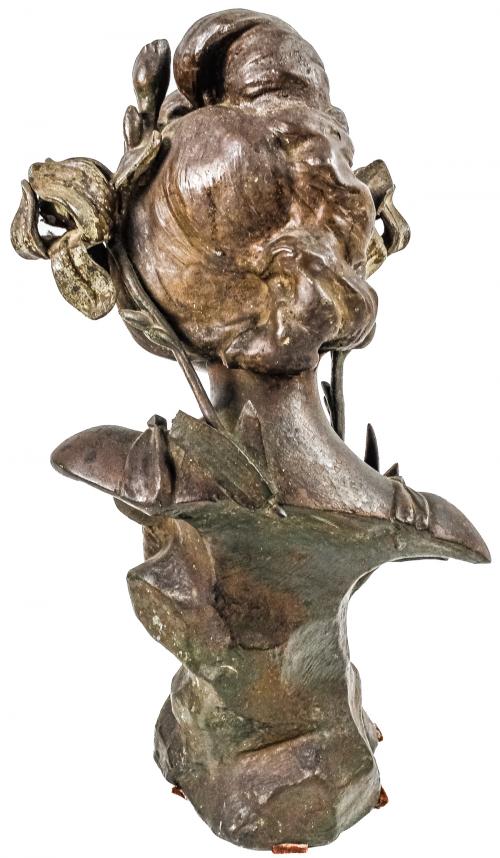 FIGURA DE CALAMINA FRANCESA CIRCA 1900