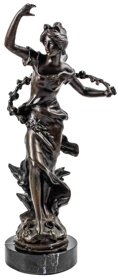 FIGURA DE BRONCE DE LA SEGUNDA MITAD DE SIGLO XX