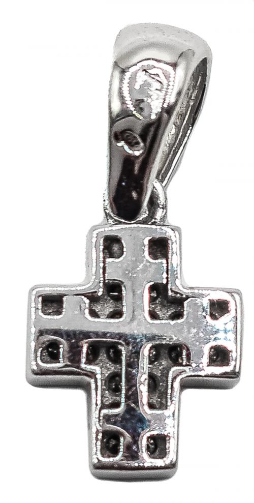 CRUZ COLGANTE CON BRILLANTES
