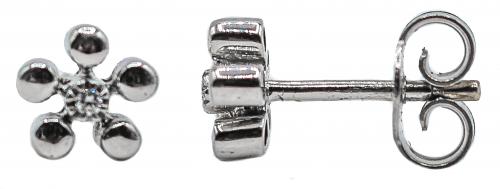 PENDIENTES CON BRILLANTE