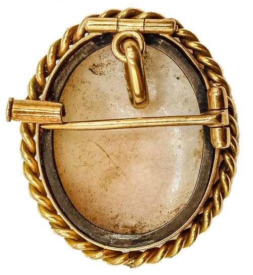BROCHE COLGANTE CAMAFEO AÑOS 60
