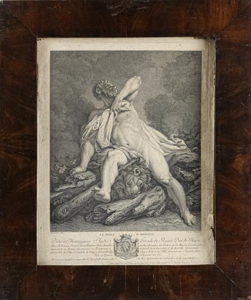 GRABADO FRANCÉS DEL SIGLO XVIII