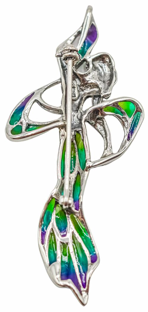 BROCHE COLGANTE NINFA DE AGUA