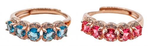 DOS ANILLOS CON CIRCONITAS