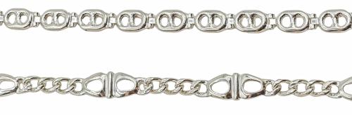 DOS PULSERAS DE PLATA