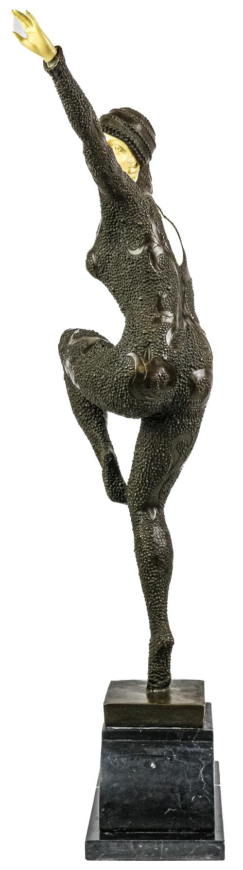 ESCULTURA CRISOELEFANTINA DEL ÚLTIMO CUARTO DEL S.XX