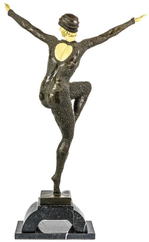 ESCULTURA CRISOELEFANTINA DEL ÚLTIMO CUARTO DEL S.XX