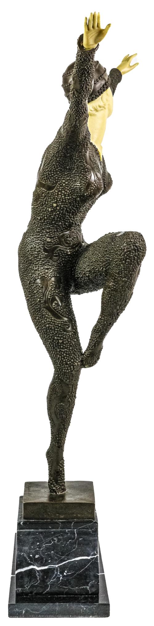 ESCULTURA CRISOELEFANTINA DEL ÚLTIMO CUARTO DEL S.XX