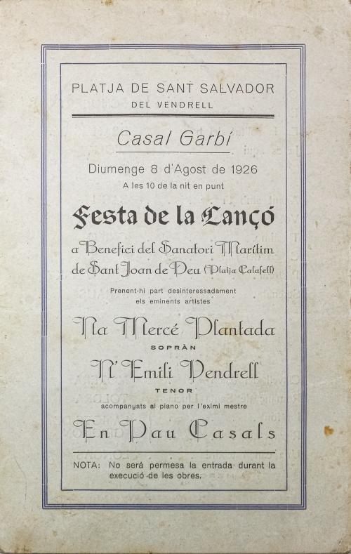 LOTE DE LIBROS Y CATÁLOGOS SOBRE PAU CASALS