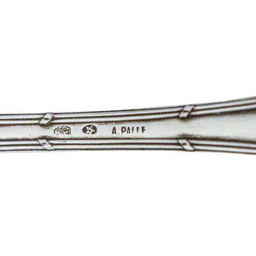CUBERTERIA DE PLATA DE MEDIADOS DE SIGLO XX