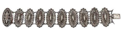 PULSERA DE ACERO ALEMANA DEL S.XIX