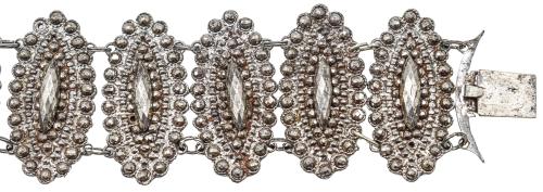 PULSERA DE ACERO ALEMANA DEL S.XIX