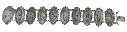 PULSERA DE ACERO ALEMANA DEL S.XIX