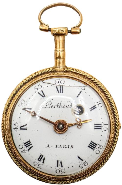 RELOJ DE BOLSILLO SABONETA BERTHOUD DEL S.XVIII-XIX