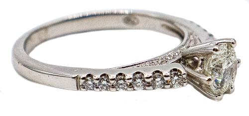 ANILLO SOLITARIO CON BRILLANTES