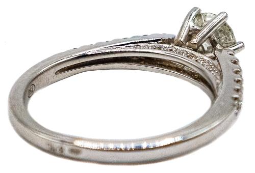 ANILLO SOLITARIO CON BRILLANTES
