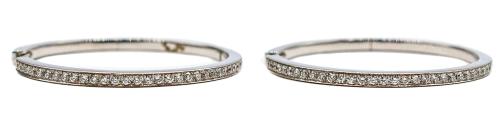 PENDIENTES ARGOLLAS CON BRILLANTES