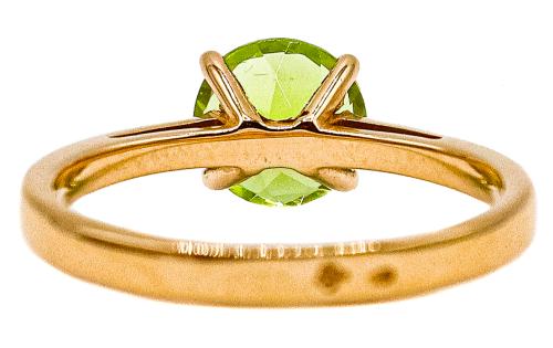 ANILLO CON OLIVINA