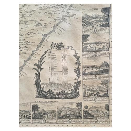 MAPA DE LA ISLA DE MALLORCA DEL SIGLO XIX