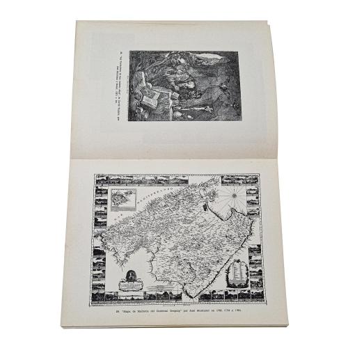 MAPA DE LA ISLA DE MALLORCA DEL SIGLO XIX
