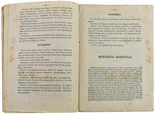 "CALENDARI DEL PAIGÉS, 1857, 1879, 1881"