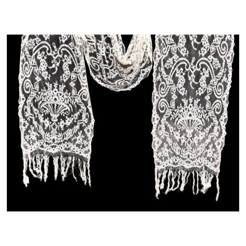 FOULARD DE ENCAJE DEL PRIMER TERCIO DEL S.XX