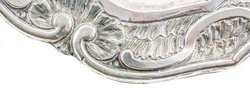 CENTRO DECORATIVO EN PLATA DEL PRIMER TERCIO DEL SIGLO XX