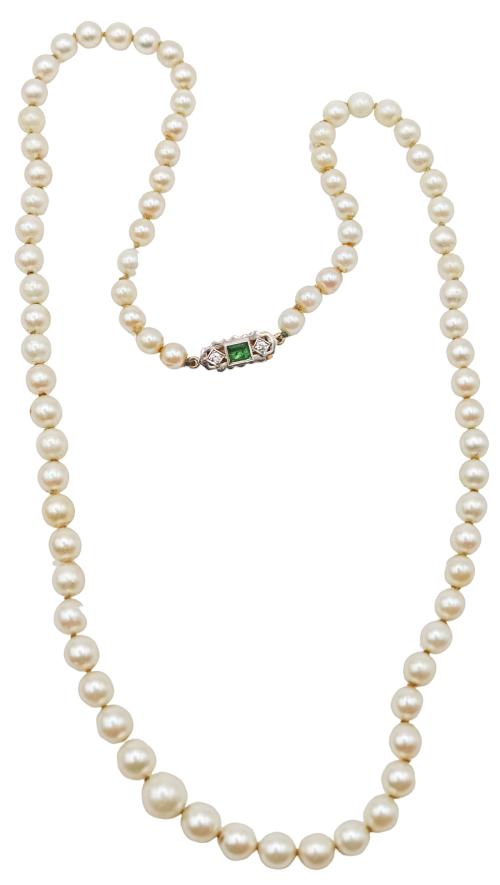 COLLAR DE PERLAS CULTIVADAS DE LOS AÑOS 20-30