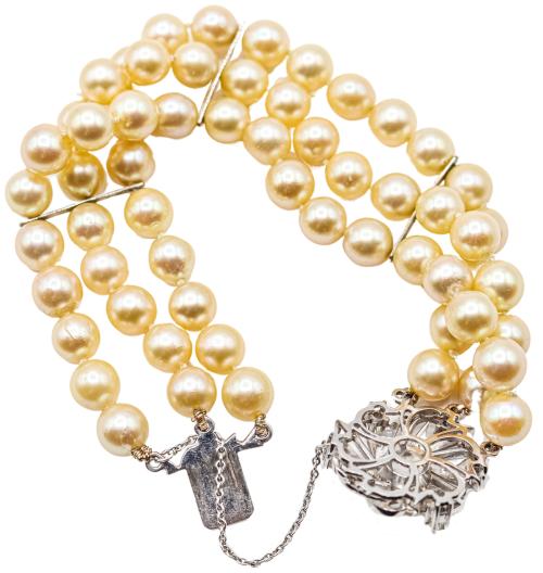 PULSERA DE PERLAS AÑOS 70