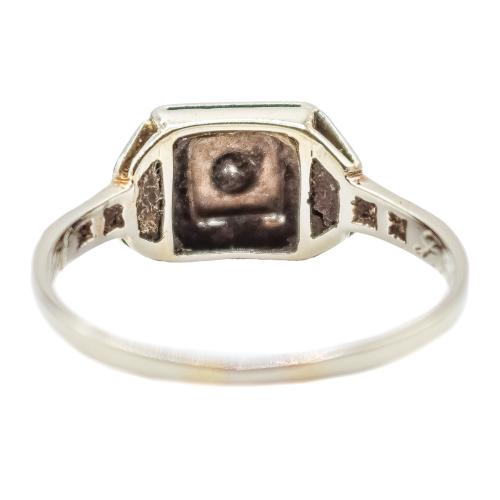 SORTIJA CON DIAMANTES DE LOS AÑOS 40