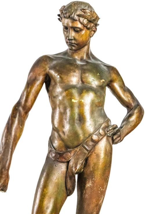 FIGURA AUSTRÍACA FRIEDERICH GOLDSCHEIDER PRIMER TERCIO S.XX