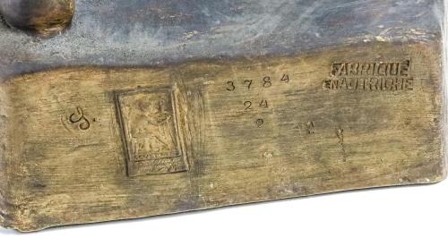 FIGURA AUSTRÍACA FRIEDERICH GOLDSCHEIDER PRIMER TERCIO S.XX