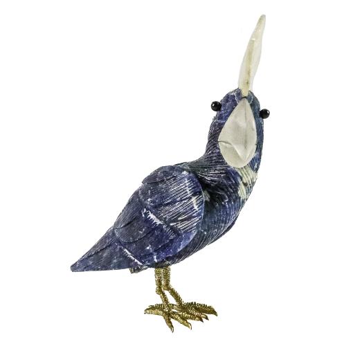 CACATUA EN PIEDRAS DURAS CIRCA 1960