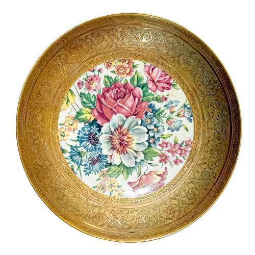 DOS PLATOS DE PORCELANA ALEMANA DE MEDIADOS DEL SIGLO XX