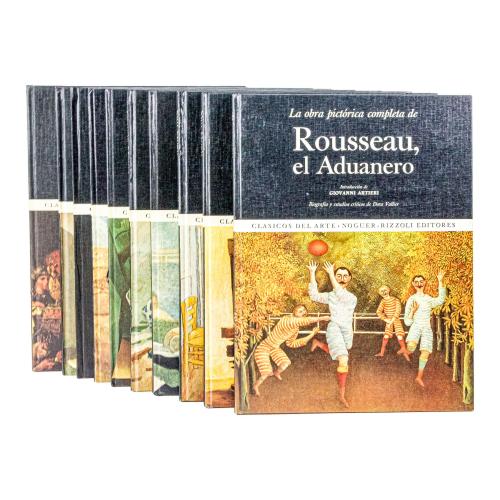 DIEZ VOLÚMENES DE LA COLECCIÓN LA OBRA PICTÓRIA COMPLETA