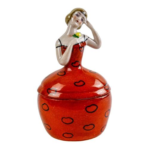 PEQUEÑA BOMBONERA ART DECÓ DE LOS AÑOS 30