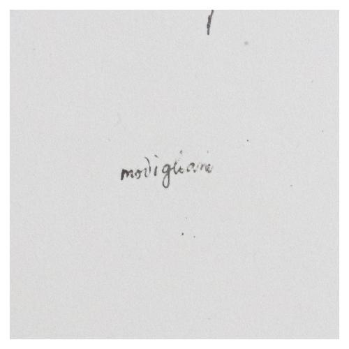 LITOGRAFÍA DE AMADEO MODIGLIANI